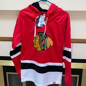 Fanatics mens Chicago Blackhawks pullover hoodie
